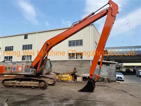 mini excavator long arm|long arm excavator for sale.